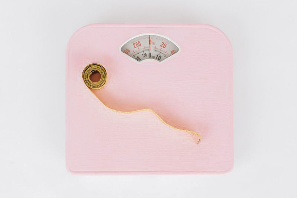 bilancia per misurare il peso corporeo
